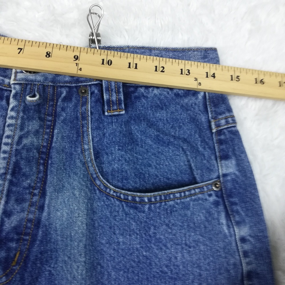Vtg The Limited Womens Mom Jeans Blue Denim Button Fly High Rise Relaxed 8 - Picture 4 of 10
